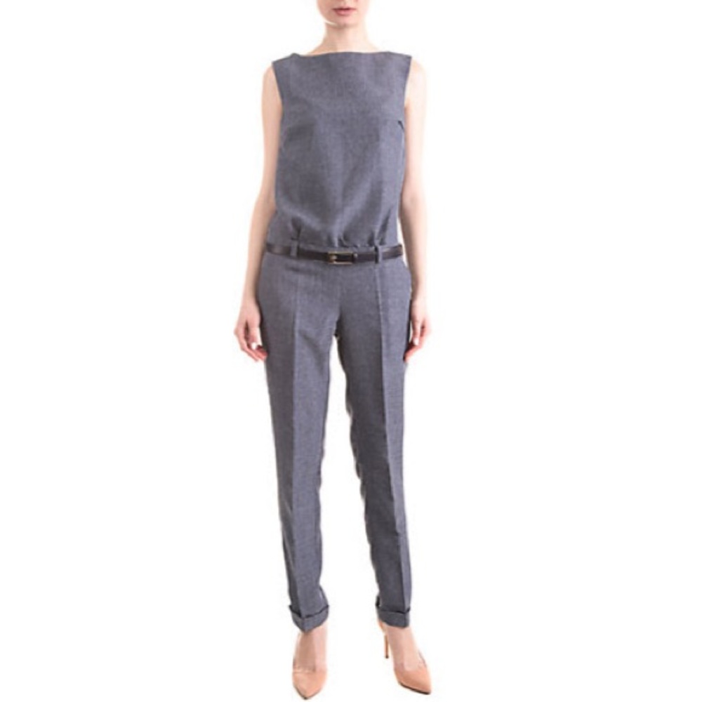 Laura Bettini Linen-Blend Jumpsuit